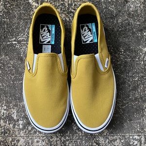 Yellow Vans Slip-Ons